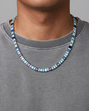 Ocean Blue Stones Tennis Chain