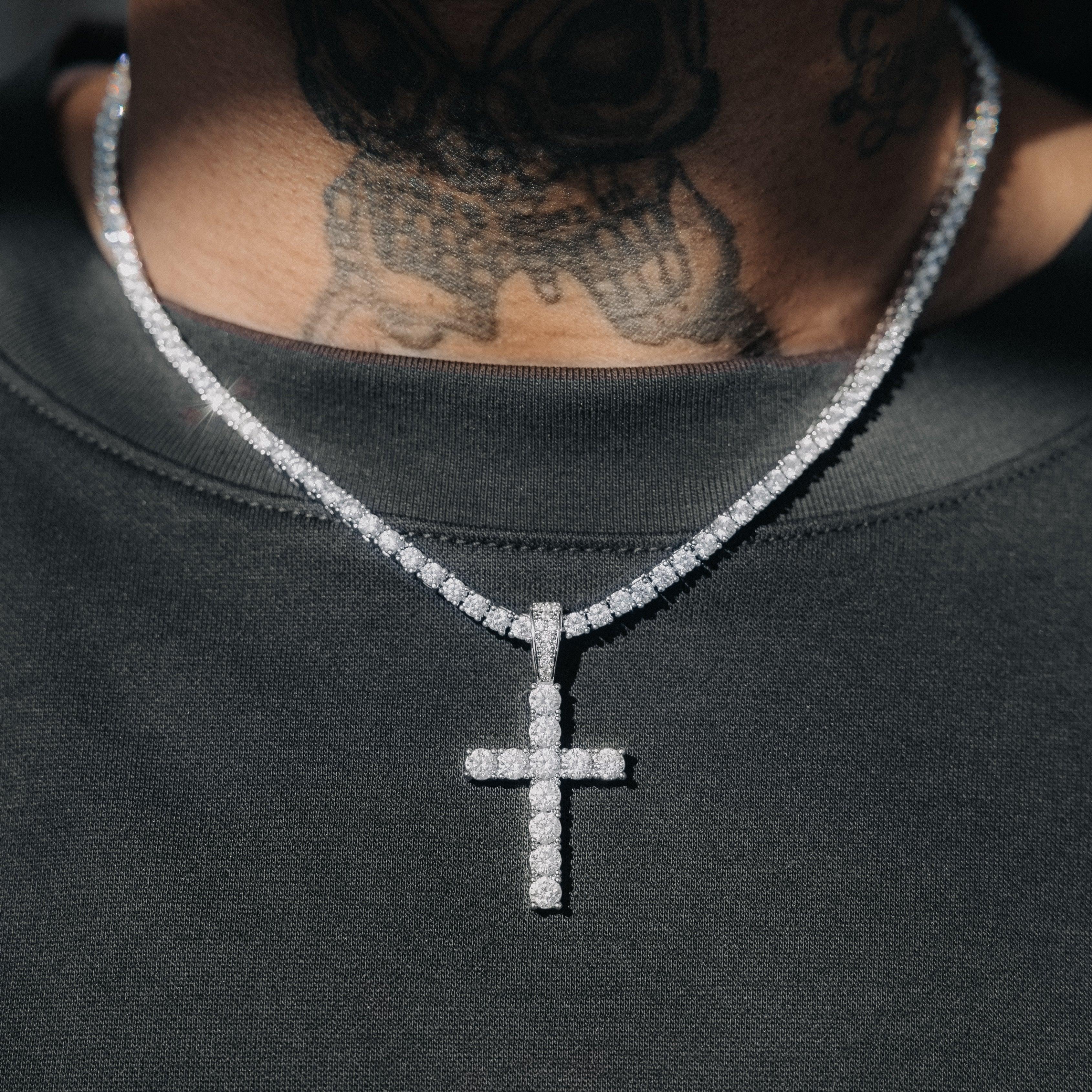 Diamond Cross Pendant - ViViGleam