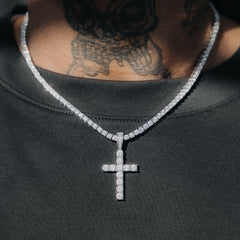 Diamond Cross Pendant - ViViGleam