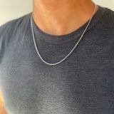 Cable Chain 3MM Stainless Steel - ViViGleam