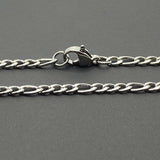 Figaro Chain 3MM Stainless Steel - ViViGleam