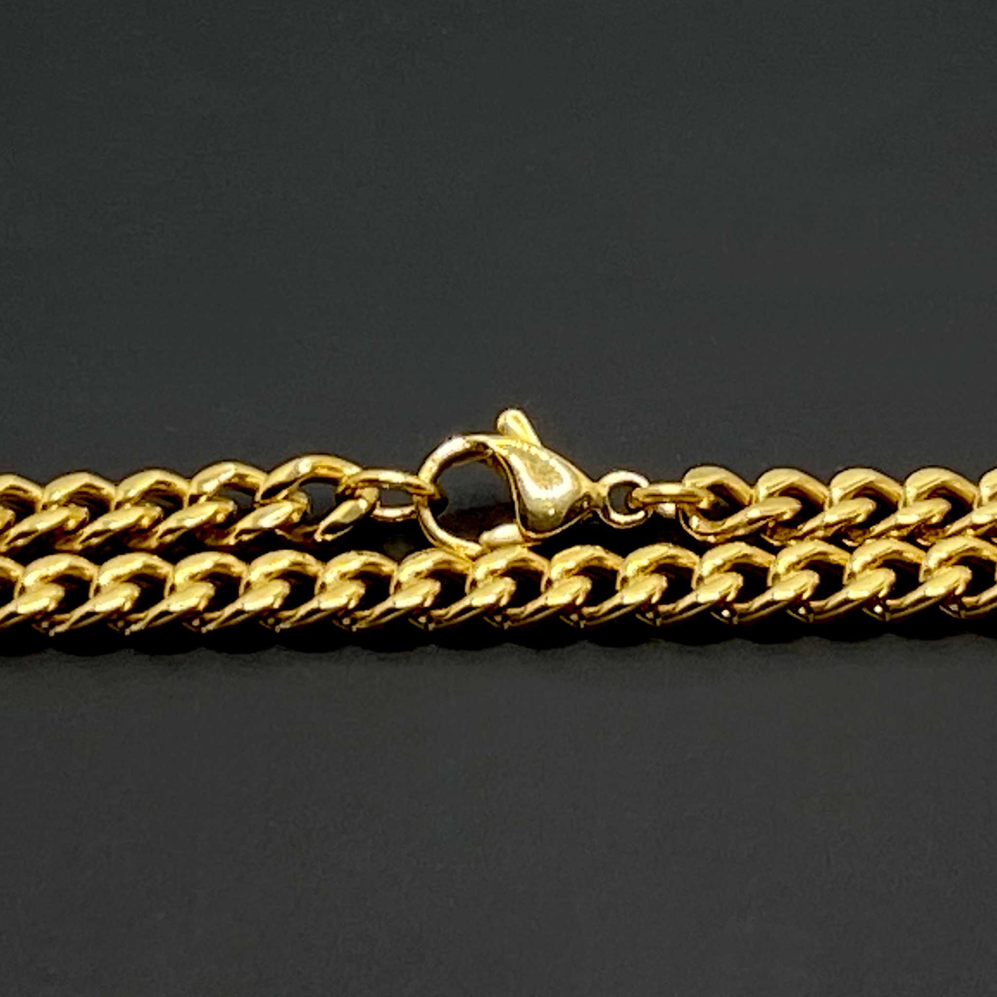 Cuban Chain 5MM Gold Stainless - ViViGleam