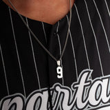 Number Pendant Necklace - Silver - ViViGleam