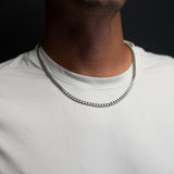 5MM Cuban - Silver - ViViGleam