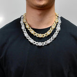15mm Evil Eye Eternity Chain - ViViGleam