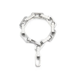 Iced Box Square Link Chain Bracelet - ViViGleam