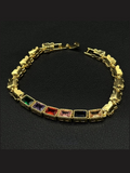 18mm Rainbow Butterfly Tennis Bracelet
