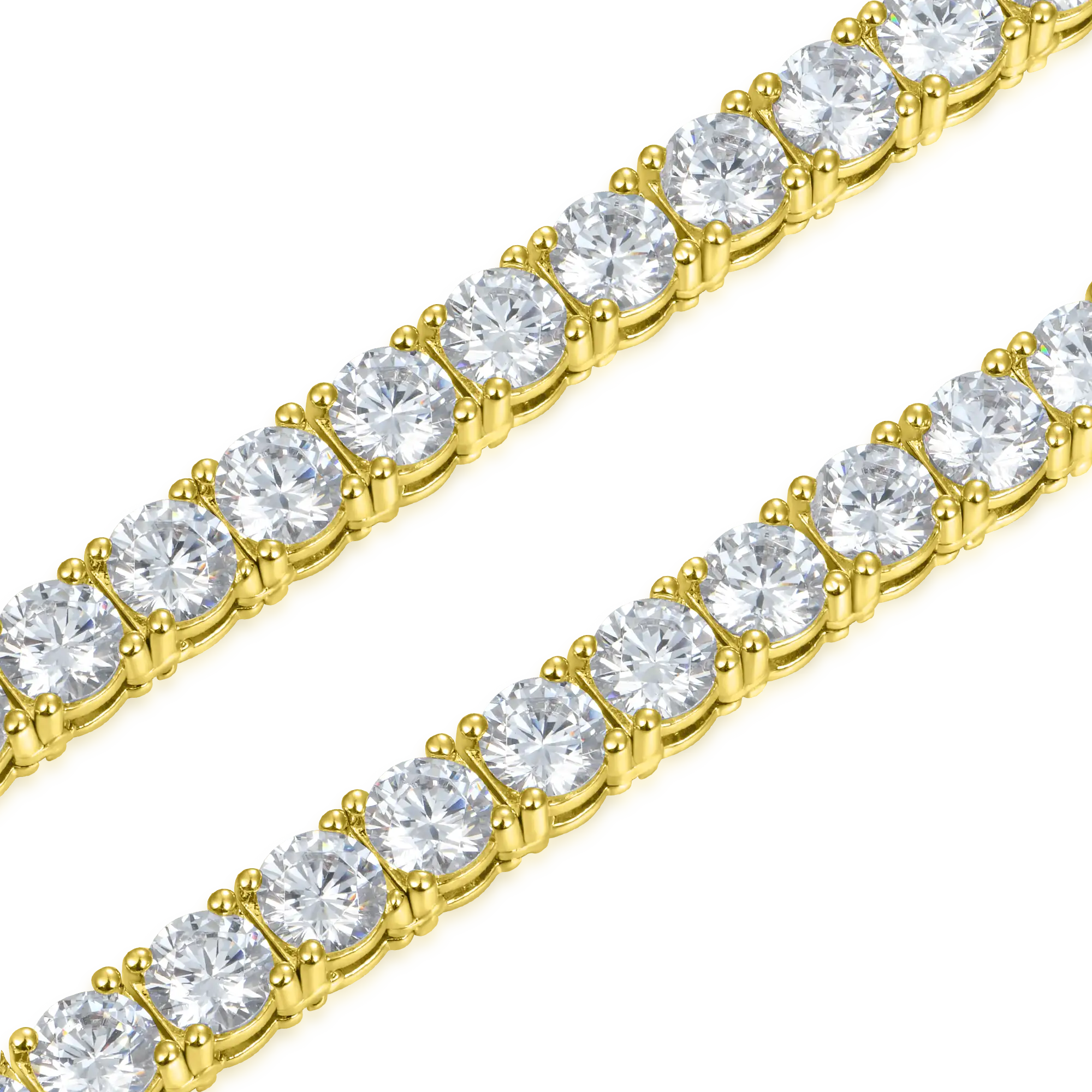 Iced Tennis Chain - 5mm - ViViGleam