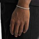 2mm Iced Moissanite Tennis Bracelet - ViViGleam