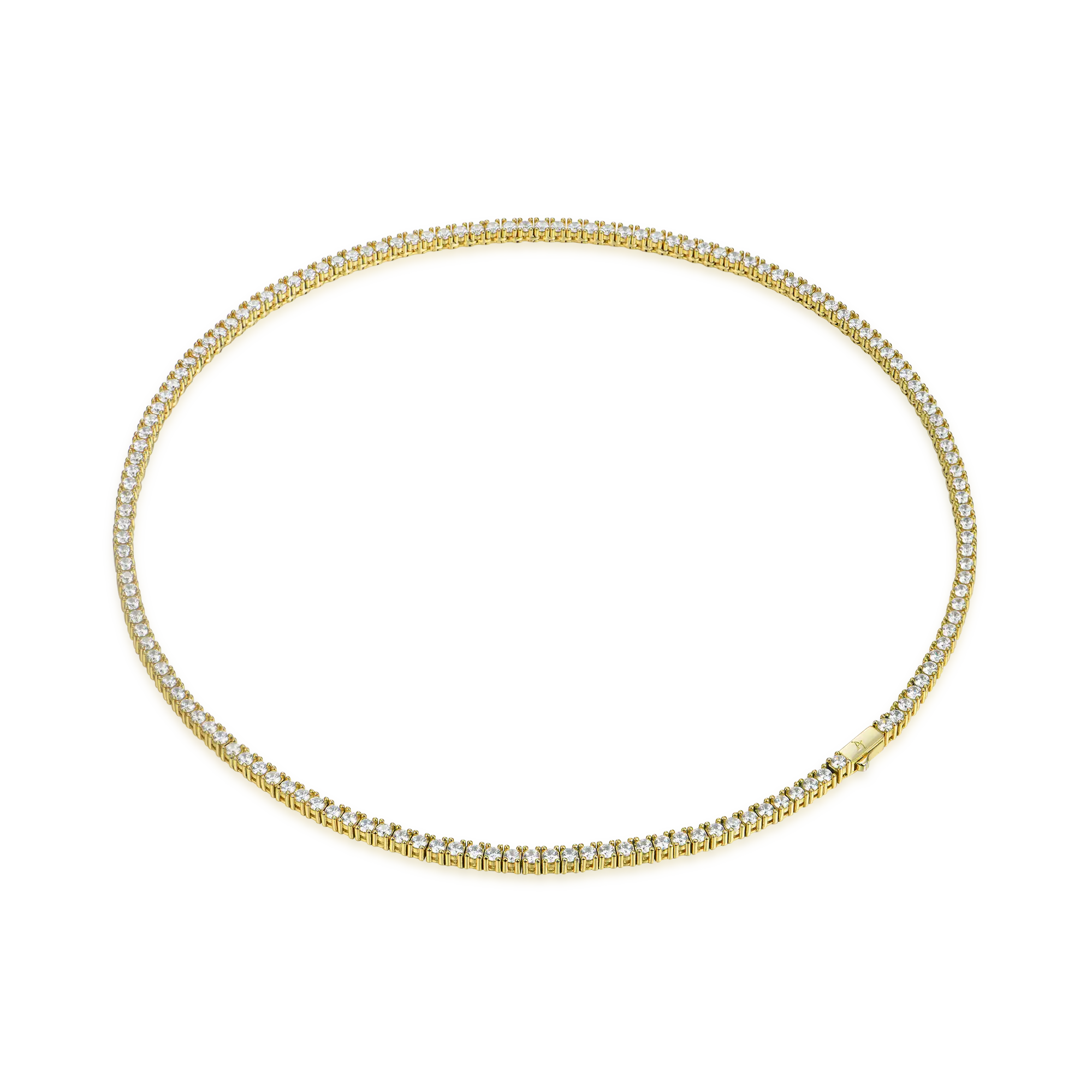 Iced Tennis Chain - 3mm - ViViGleam