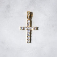 Cross Gold Pendant - ViViGleam