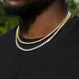 Iced Tennis Chain - 3mm - ViViGleam