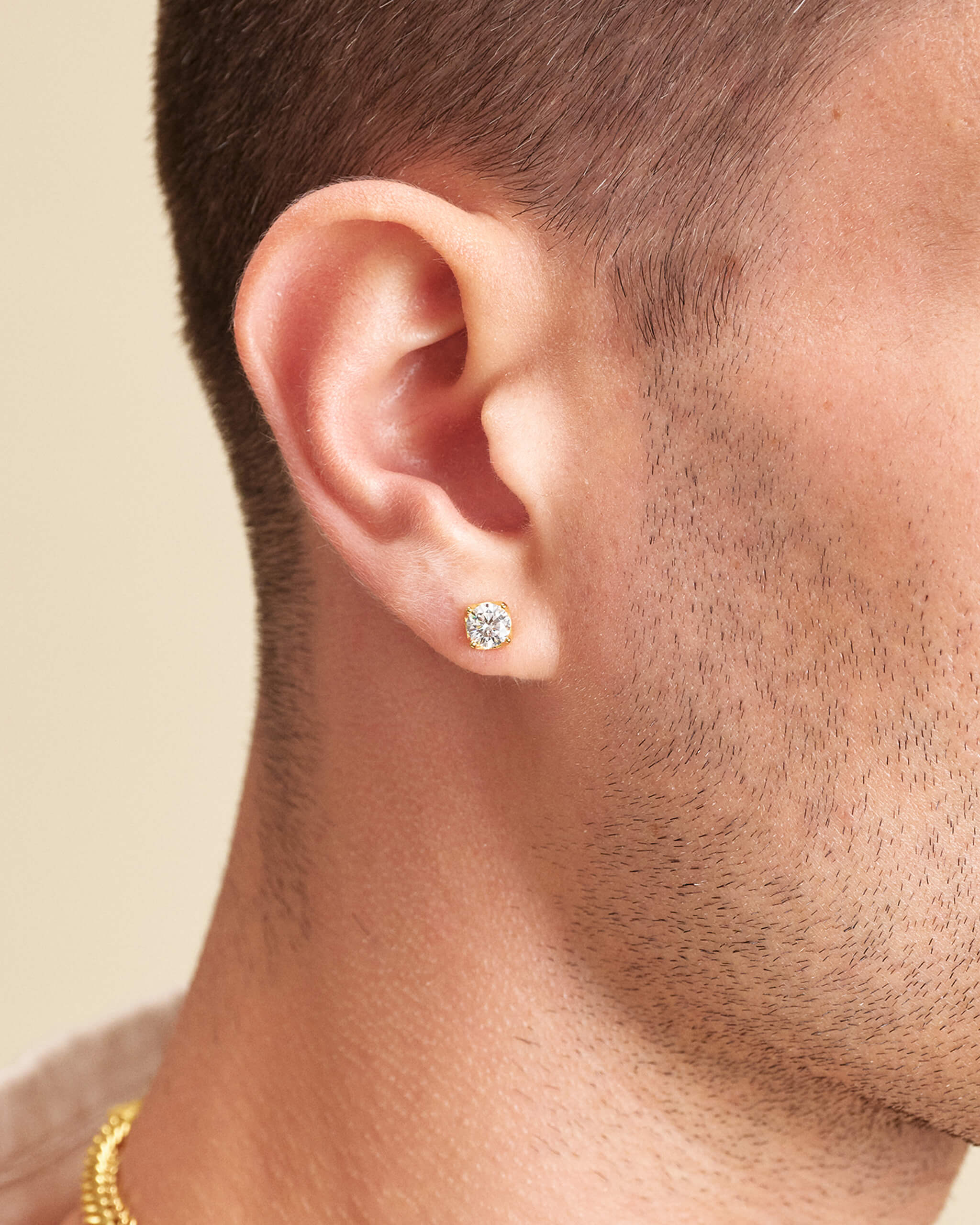 Classic Stud Earrings - Gold - ViViGleam