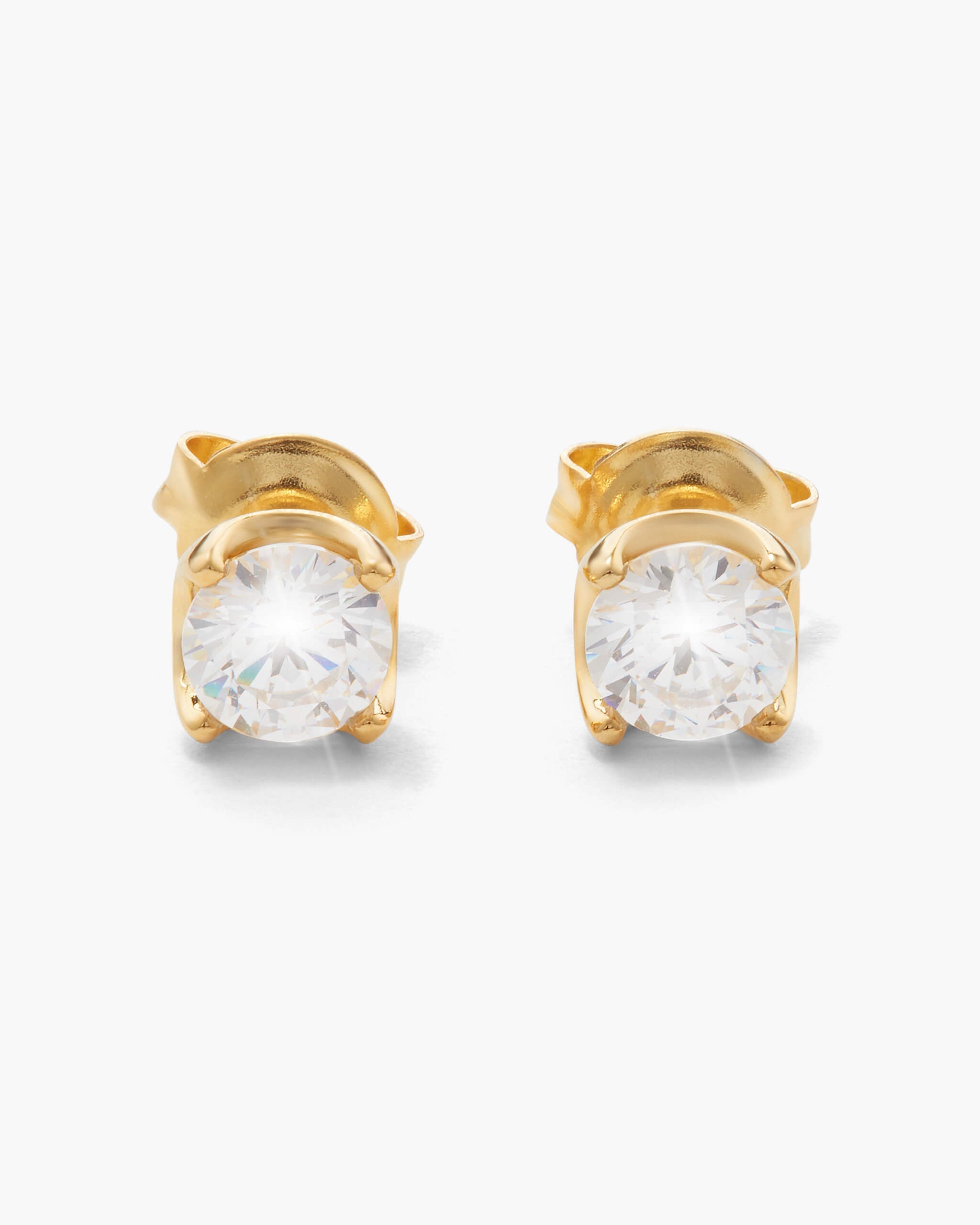 Classic Stud Earrings - Gold - ViViGleam