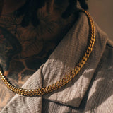 Cuban Link Chain - Yellow Gold(All Size) - ViViGleam