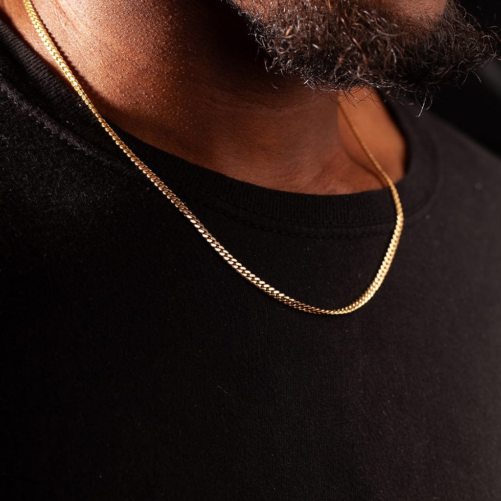 Cuban Chain 3MM - Gold - ViViGleam