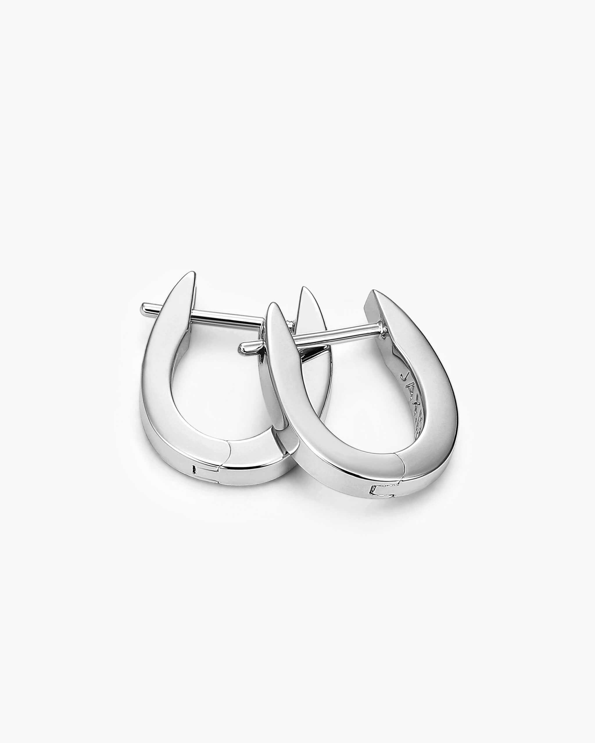 Huggie Earrings - Silver - ViViGleam