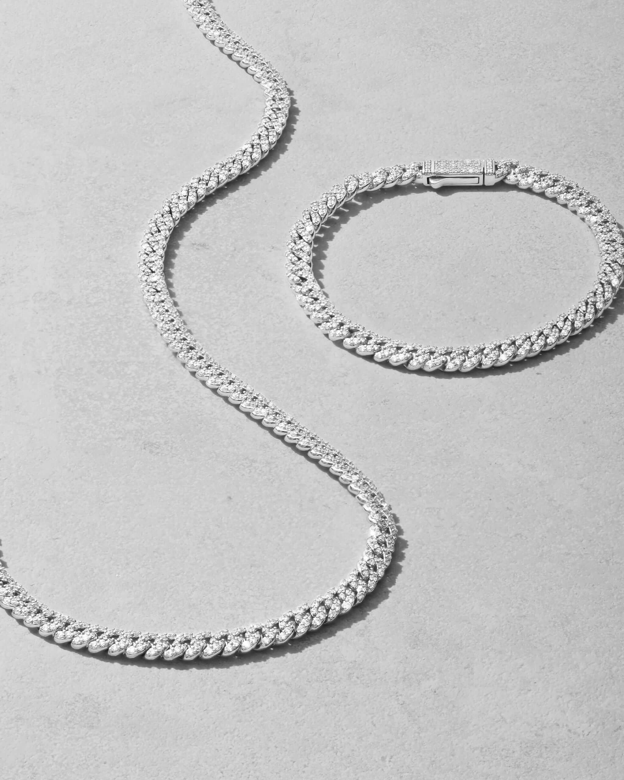 Iced Out Cuban Link Chain - 8mm - ViViGleam