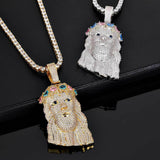 Gold Stellar Jesus Pendant  - ViViGleam