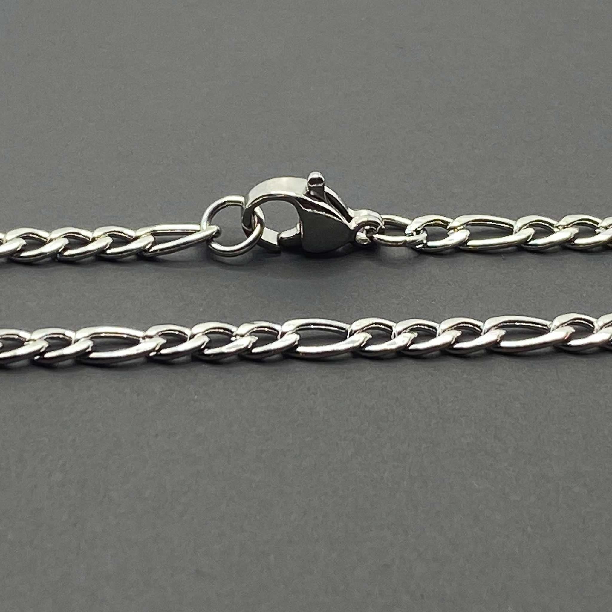 Figaro Chain 3MM Stainless Steel - ViViGleam
